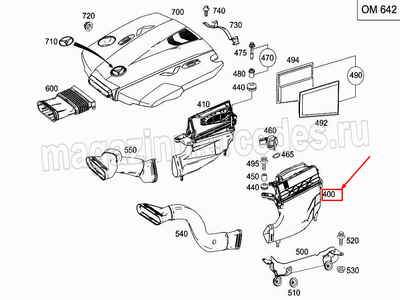    Mercedes 642 (,    Mercedes 642 A6420904801)