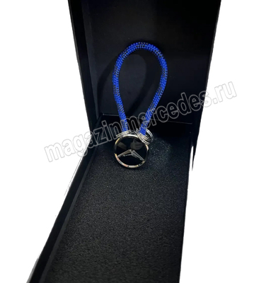  Mercedes-Benz Key Ring Mumbai Black/Silver/Blue (,  Mercedes-Benz Key Ring Mumbai Black/Silver/Blue B66956755)