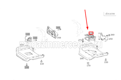   Mercedes (,   Mercedes A2222405400)