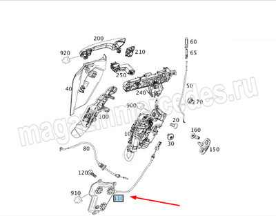     Mercedes W166 / X166 / C292 (,     Mercedes W166 / X166 / C292 A1667600900)