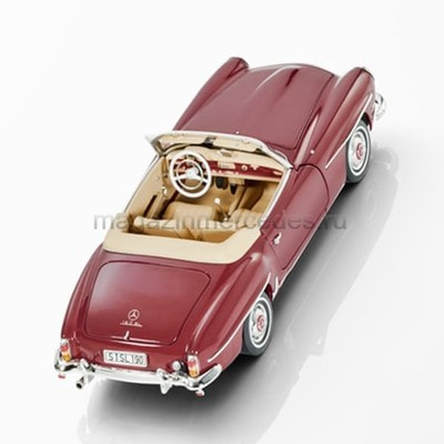   Mercedes 190 SL, W 121 (1955-63), Medium Red (,  7)