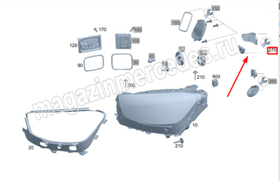     (,     Mercedes GLC Class C253,  GLC Class X253
A2538209100)