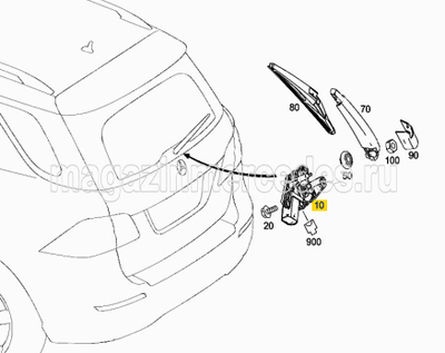     Mercedes R class W251 (,     
A2518200042)