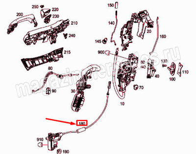     Mercedes S class W222 X222 (,     Mercedes S class W222 X222 A2227601400)