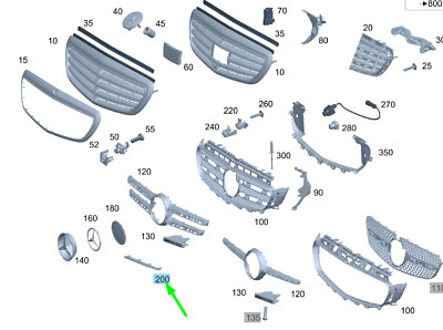       (,       Mercedes E Class W213
A2138880373)