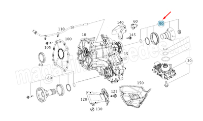       (,       Mercedes GLE Class V167, Mercedes GLE coupe C167, Mercedes GLS Class X167
A1672830100)