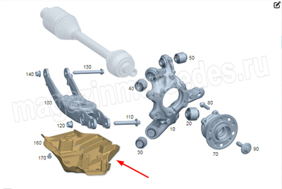    (,    Mercedes EQE SUV X294 A2943520500)