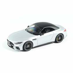 1:18  Mercedes SL 63 AMG R232 Roadster hightechsilber magno.  2