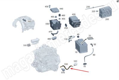        (,        Mercedes C Class W206 A2065401524)