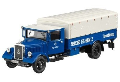   Mercedes Lo 2750 race car transporter, 1936, Blue