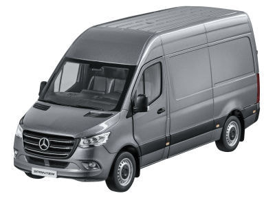   Mercedes Sprinter, Panel Van, Selenite Grey