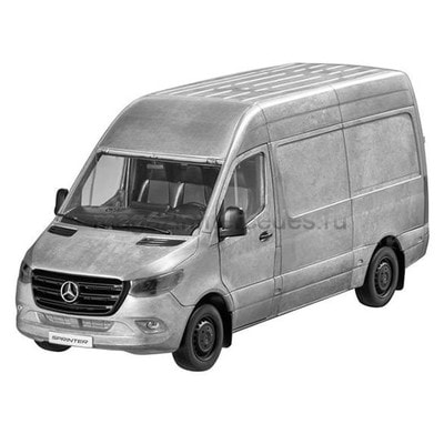   Mercedes Sprinter, Panel Van, Rugged Edition, silver-coloured ()